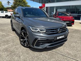 2022  Volkswagen Tiguan 162TSI R-Line SUV (Dolphin Grey) Pre-Owned Car Thumbnail