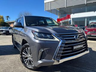 2018 Lexus LX 450d SUV (Mercury Grey) Pre-Owned Car Thumbnail
