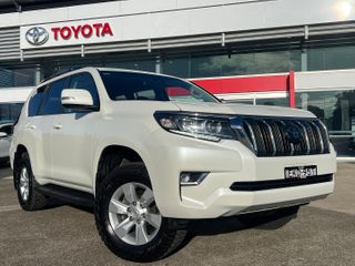 2020 Toyota Landcruiser Prado GXL SUV (Crystal Pearl) Pre-Owned Car Thumbnail