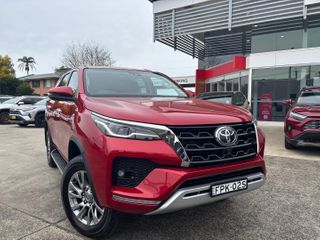 2025 Toyota Fortuner Crusade SUV (Feverish Red) Pre-Owned Car Thumbnail