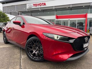 2020  Mazda 3 G25 Astina Hatch (Soul Red Crystal) Pre-Owned Car Thumbnail