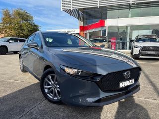 2019 Mazda 3 G20 Pure Hatch (Machine Grey) Pre-Owned Car Thumbnail