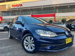 2019 Volkswagen Golf 110TSI Trendline Hatch (Atlantic Blue) Pre-Owned Car Thumbnail